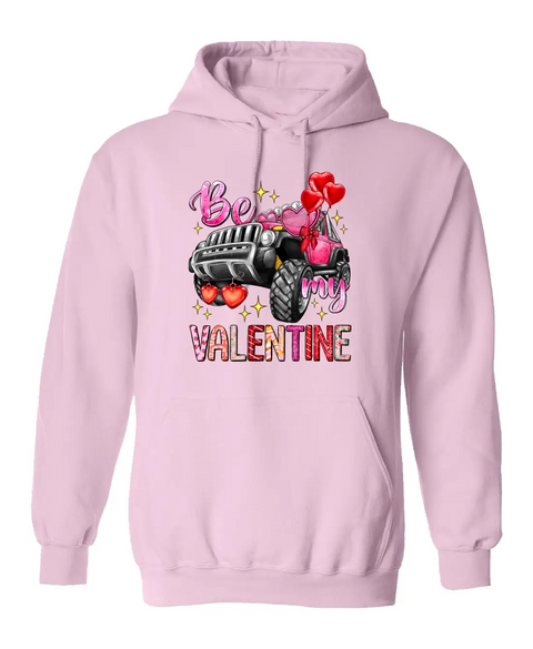 Be My Valentine Pink Hoodie