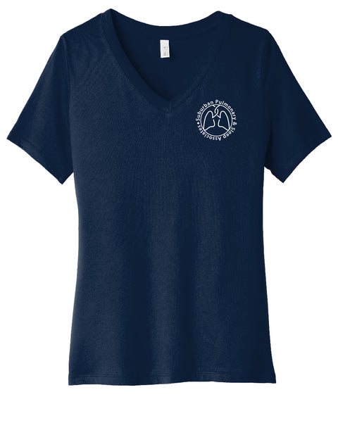 BELLA_+_CANVAS Women’s Relaxed Jersey Short Sleeve V-Neck Tee BC6405