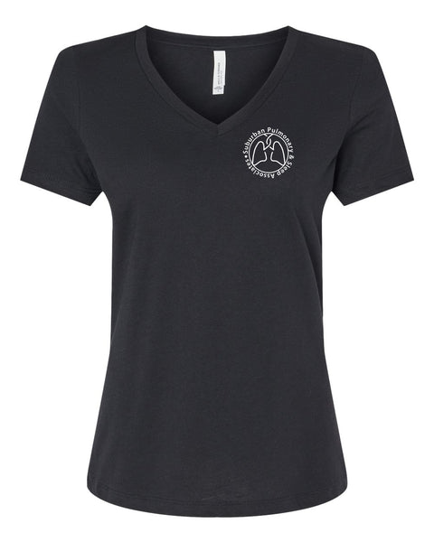 BELLA+CANVAS® Women’s Relaxed Heather CVC V-Neck Tee BC6405CVC