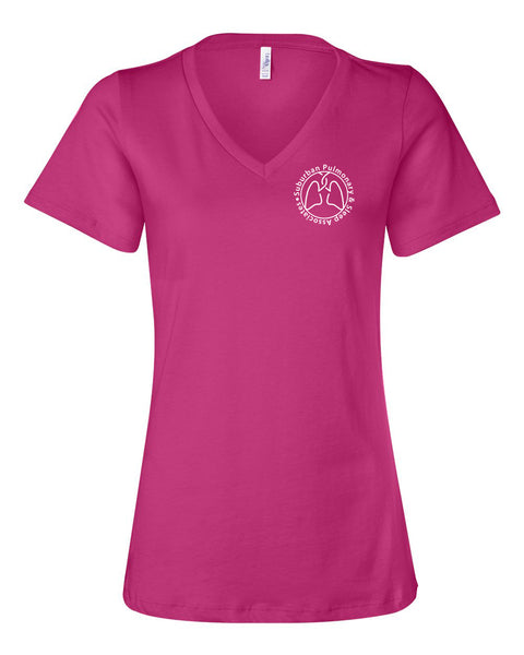 BELLA_+_CANVAS Women’s Relaxed Jersey Short Sleeve V-Neck Tee BC6405