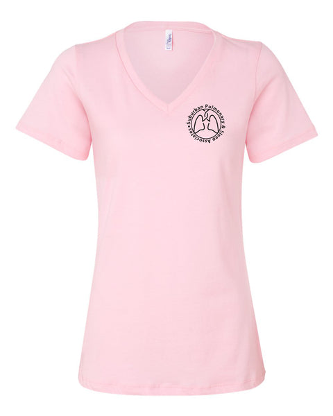 BELLA_+_CANVAS Women’s Relaxed Jersey Short Sleeve V-Neck Tee BC6405