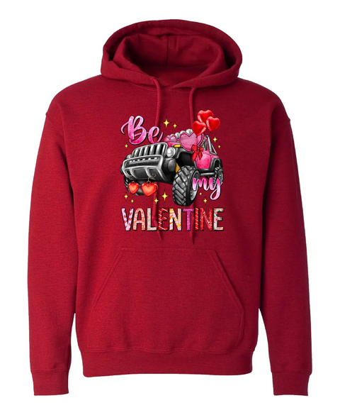 Be My Valentine Red Hoodie