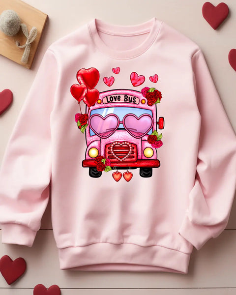 Love Bus Valentines Day