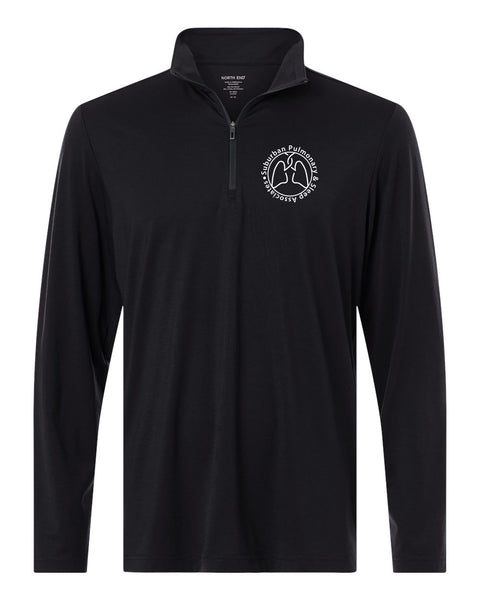 North End Men's JAQ Stretch Performance Snap-Neck Pullover - NE400